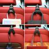 Gancho creativo oculto para el respaldo del asiento del coche, nuevo y multifunción, soporte para teléfono trasero para coche