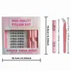 Kit de Cílios Postiços Transfronteiriços de Grande Capacidade, Cílios Postiços Girassol de Ponta Dupla, Textura Suave e Divertida Semelhante a Cabelo, Fotogênicos e Dinâmicos
