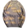 Suéter de Pareja Nube ins de Marca de Moda de Punto Perezoso Retro Estilo Japonés para Hombre y Mujer Chaqueta Holgada Antigua Estilo Hong Kong