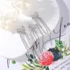 LZ nueva joyería de zirconita para uñas color de lujo ligero protección Súper Brillante cadena de borlas de estrella mariposa colgante usar accesorios para uñas