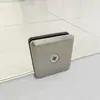 Fabricante Marco Estrecho Aleación de Aluminio Cuadrado Sala de Ducha Separación Seco y Húmedo Baño Puerta Plana Mampara de Cristal Baño