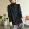 Suprimento Transfronteiriço Veludo Alemão Dupla Face Costura Simples Gola Alta Meia Espessada Camiseta Básica para Mulheres Moda Outono e Inverno Tops para Mulheres