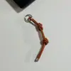 Chaveiro de Personalidade para Carro Enfeites Pendurados Corda de Couro Bolsa de Tempo Pendurada Pequenos Acessórios Pingente de Chaveiro de Couro Tira de Couro Cinto