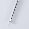 Cureta de Orelha Tradicional de 17cm com Cabeça Esférica Estendida com Mola, Ferramenta Redonda para Limpeza de Ouvido