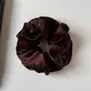 Goma para el pelo de cuatro capas con estampado de anacardos para mujer, Nueva tela para atar el pelo con un tacto de alta gama, Diadema elástica alta para coleta