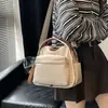 Bolsa de Ombro Feminina Versátil, Popular, Simples e Estilosa, Transfronteiriça, Feita de Nylon com Acabamento de Luxo e Grande Capacidade para o Dia a Dia, Bolsa Transversal