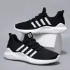 Zapatos de Primavera para Hombre Punta Redonda Zapatos de Malla para Hombre con Cordones Zapatos de Viaje para Hombre Zapatos Planos Casuales para Jóvenes Zapatos Deportivos para Hombre Venta al por Mayor