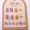 Novos Acessórios de Arte para Unhas Desenho My Little Pony Resina Tridimensional Fofa Acessórios de Unha Usáveis Material DIY Pequenos Acessórios