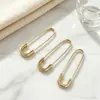 Grampo de cabelo criativo e brilhante, prateado, exagerado e minimalista, presilha de metal para cabelo, tamanho grande para cabelos grossos, acessório único para a parte de trás da cabeça