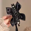 Pinza para el Cabello de Tela Plegada Estilo Coreano de Alta Gama Modelo Nuevo 2025 Pinza Elegante para Cola de Caballo Alta de Niña para Mujeres