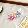 Cuerda para el Cabello de Niña Color Caramelo Crema Infantil Coreana Bandas Básicas para el Cabello de Niña Que No Lastiman el Cabello Bolsa Pequeña para Bandas de Cabello