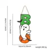 Adornos de Artesanía de Madera Transfronterizos Adornos de Calabaza de Halloween Adornos del Festival de los Fantasmas Accesorios de Decoración para Fiestas de Bar Nuevo para Fiestas