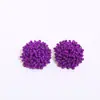 Pendientes Bohemios Pendientes de Cuentas de Arroz Hechos a Mano Pendientes Creativos Personalizados Pequeños de 15 mm Pendientes Exquisitos