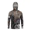 Ropa de Pesca de Manga Larga Transpirable con Protección Solar Camiseta Camuflaje Estampado de Verano Ropa de Pesca Transfronteriza