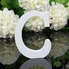 27 letras 8CM de altura ornamentos de letras em inglês de madeira branca e decoração de casamento para casa adereços de tiro &amp;-S
