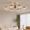 Lustre Estilo Medieval para Sala de Estar, Lustre Estilo Creme para Sala de Jantar, Lustre de Alta Qualidade Estilo Creme, Luz Principal para Sala de Estar com Proteção para os Olhos para Quarto