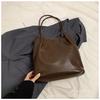Bolsos para Mujer 2026 Nuevo Estilo Piel Suave Gran Capacidad Bolso Tote Piel de Cera de Aceite Moderno Estudiante Universitario Clase Viaje Diario Bolso de Hombro
