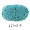 4 fios de algodão penteado quatro fios de leite algodão bola boneca cobertor hairpin crochê diy material saco lã saco de tricô