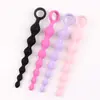 Yingfeini Cuentas de Silicona para Tapón Anal para Hombres y Mujeres, Expansor Anal, Juguetes Sexuales para Adultos al por Mayor