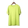Camiseta de seda de hielo de secado rápido con cuello redondo para hombres y mujeres, adecuada para deportes al aire libre, fitness, running, transpirable, absorbente de humedad, top de manga corta