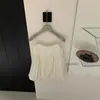 Verão 2026 Novo Estilo Coreano Design High-End Nicho Petite Sem Mangas Babydoll Camisola Regata Ins
