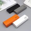 Estuches para Gafas al por Mayor del Fabricante, Estuches de Cuero Simples de Alta Gama para Gafas, Estuches Resistentes a la Presión para Gafas de Miopía, Estuches para Gafas de Sol en Stock