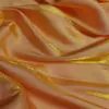 Textura de Lámina Dorada Seda Fondo de Sirena Tela para Vestido Tela Degradada Vestido Colorido Seda Ilusión