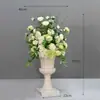Decoração de Casamento Coluna Romana Adereços de Casamento Vitrine Flores Artificiais Enfeites Vasos de Flores Marcadores de Estrada Flores Cerimônia de Abertura Plástico