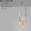 [Personalizado] Creativa Lámpara Colgante de Cristal de Doble Cabezal y Línea Larga para Restaurante, Pequeño Candelabro de Lujo Ligero para Dormitorio