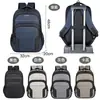 Mochila de negocios de comercio exterior al por mayor para hombres y mujeres, bolsa para computadora casual de gran capacidad, mochila de viaje para estudiantes elegante y simple