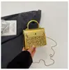 Bolso Brillante Nuevo de Verano 2026 Moda Hebilla de Cierre Bolso de Hombro Cruzado Tendencia Elegante Bolso de Noche para Mujer