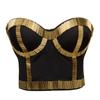 Ropa de escenario nueva para AliExpress transfronterizo, ropa para envolver el pecho y moldear el cuerpo para KTV, sujetador para cantante femenina de discoteca y fiesta