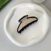 Nuevo Clip Coreano de Color con Pedrería Niche de Alta Gama Horquilla de Ácido Acético Clip de Primavera Combinable Clip para el Cabello de Tiburón para Mujer