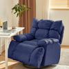 Silla Mecedora de Balcón de Ocio Silla Giratoria Sofá Individual para el Hogar Nuevo Sofá Perezoso Multifuncional Silla Sofá Reclinable y para Dormir