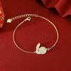 Pulsera de Conejo de Jade Hetian como Regalo Sorpresa para Novia o Esposa, Regalo 520 para Mejor Amiga, Regalo de Alta Gama 520 para Mujeres