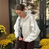 Jaqueta Suéter Unisex Dupla Face Ins Outono e Inverno Transfronteiriço Estilo de Rua Harajuku Versátil Estampada Personalizada Y2K Streetwear