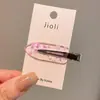 Presilha de Cabelo Sem Costura em Formato de Lua para Franja Lateral, Grampo de Cabelo para Mulheres, Acessório de Cabelo Popular para Maquiagem, Ornamento de Cabelo