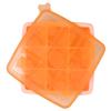 Suplemento alimenticio para bebés rejilla congelada caja de almacenamiento de suplemento alimenticio de silicona para bebés rejilla congelada caja de embalaje para bebés bandeja de hielo al vapor