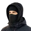 Gorro con Máscara Facial Cálido a Prueba de Viento de Invierno para Hombres y Mujeres, Gorro con Protección para los Oídos para Ciclismo y Esquí, Calentador de Cuello Espeso con Forro de Forro Polar Todo en Uno