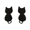 Aretes de Animalitos Lindos de Dibujos Animados Moda INS Acero Inoxidable Cortados Lindos Perro Gato Pez Dorado Aretes Aretes