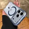 Funda Protectora Transparente con Carga Magnética y Airbag Anticaída para Apple 17 iPhone 18 Pro Max 16