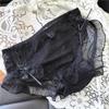 [45,00 kg-65,00 kg] 2057 Estilo Chanel ~ Ropa interior de mujer de cintura media linda y sexy con tiras de encaje de malla europea y americana