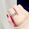 Anillo para mujer, estilo japonés y coreano, con diseño de celebridad de Internet, estilo mariposa, abierto, estilo frío y moderno, para dedo índice.
