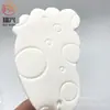 Esponja de banho de desenho animado pva pinguim rosa algodão de banho pva sapo verde pele infantil esponja cinza amigável