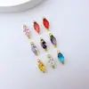 Colgante Doble Chapado Conserva Color Cobre Chapado Colgante Pequeño Accesorios DIY Conector Colgante Arete Pulsera Materiales
