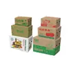 Caja de Fruta al por Mayor 3/5/10/ 10kg Papa Roja Empaque de Entrega Rápida Stock Listo Manzana Maracuyá Naranja Navel Caja de Cartón Rígido
