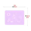 Manteles Individuales de Silicona para Niños en Stock, Manteles de Silicona Portátiles y Fáciles de Limpiar con Dibujos Animados para Estudiantes y Niños, Impermeables y Resistentes al Aceite