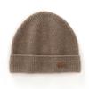 Otoño e Invierno Nuevo Sombrero de Cachemira 100 Pura para Hombres y Mujeres con Tejido Simple Cálido Grueso de Siete Agujas