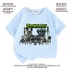 Chegada Nova 2024 Deformidade Roupas de Zoológico Jogos Roupas Infantis Masculinas e Femininas Camiseta Respirável Verão Manga Curta Solta Meia-manga