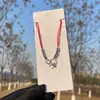 Tobillera de Cuerda Roja Estilo Nuevo 2026 para Mujer, Pequeños Accesorios de Moda al por Mayor, Elegante Estilo Coreano, Transfronterizo Europeo y Americano